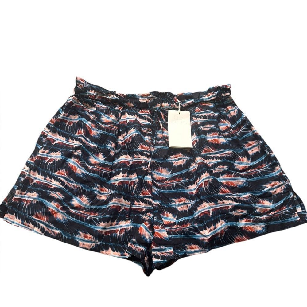 Ulla Johnson bijou Shorts in lazuli large NWT - Picture 2 of 5